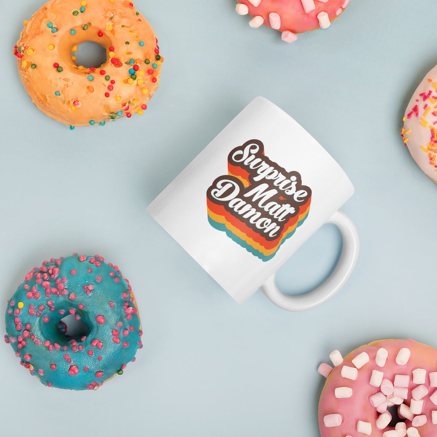 Surprise Matt Damon Mug