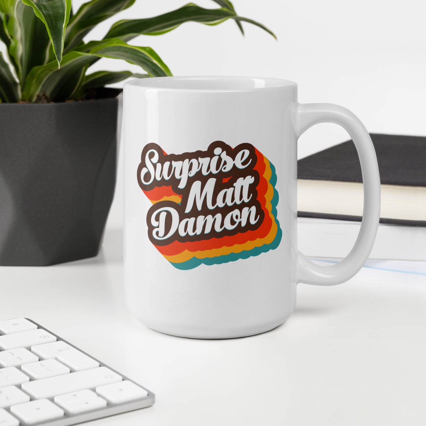Surprise Matt Damon Mug